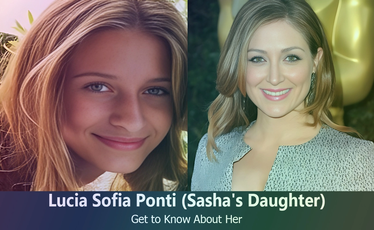 Meet Lucia Sofia Ponti Sasha Alexander S Adorable Daughter A Brief