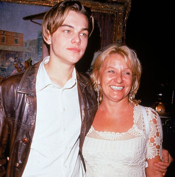 Actor Leonardo DiCaprio with his mother-Irmelin Indenbirken