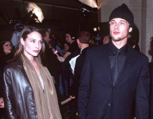 Brad pitt And Claire Forlani image.