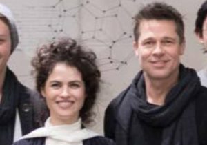 Brad pitt And Neri Oxman image.