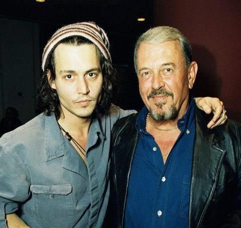Johnny Deep and his father jogn cristopher depp