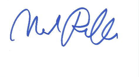 Mark Ruffalo signature image.