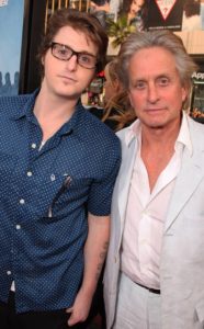 Michael douglas and Cameron Douglas image.