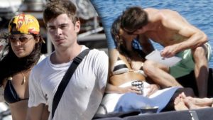 Michelle Rodriguez and her ex Zac Efron