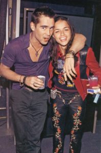 Michelle Rodriguez and her ex boyfriend Colin Farrell