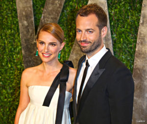 Natalie and Benjamin in 2003 Oscar Party