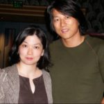 Sung Kang with his wife Miki Yim