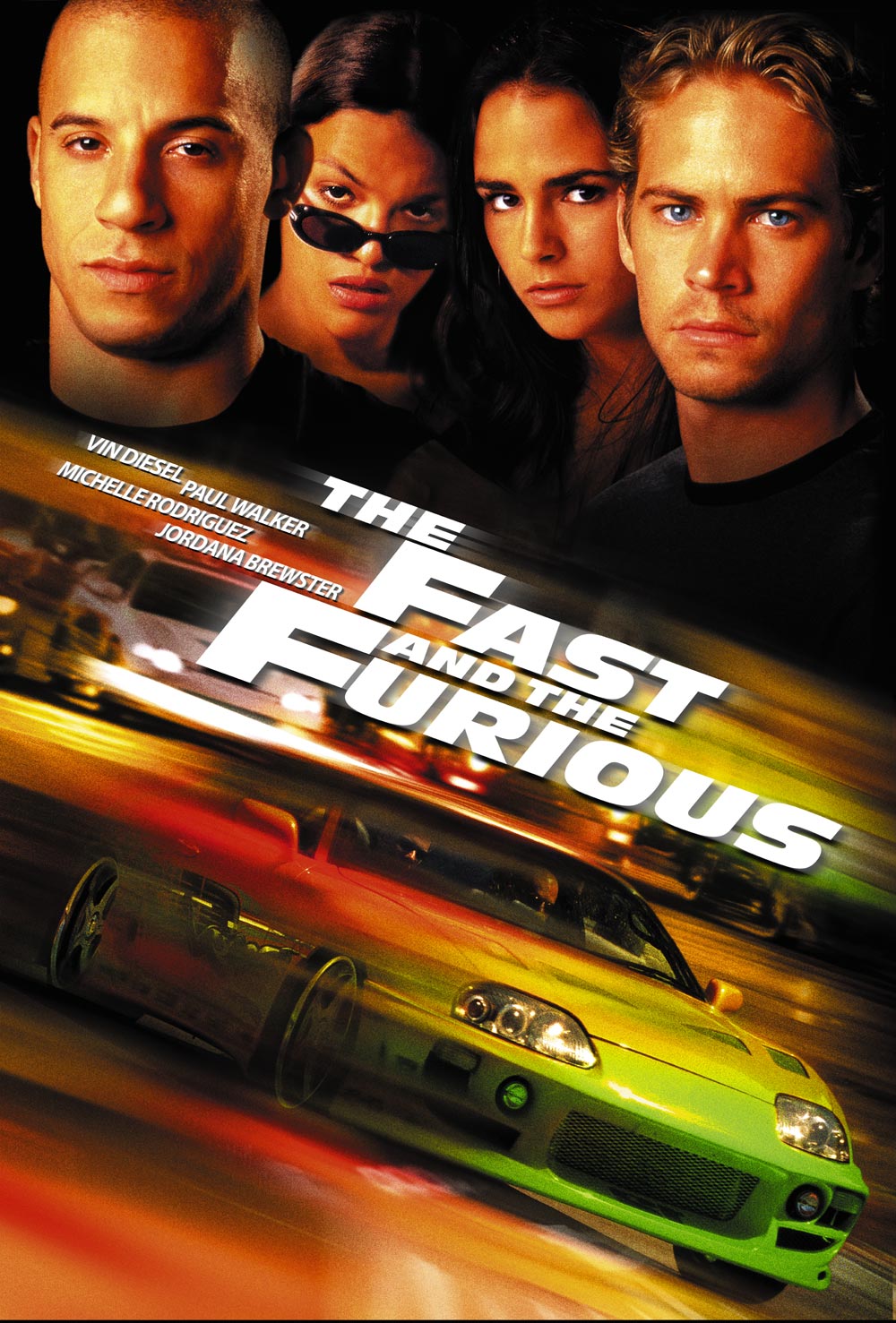 the fast and the furious poster
