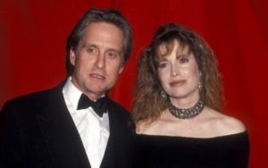 michael douglas and Diandra Luker image.