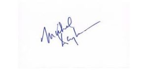 michael douglas signature image.