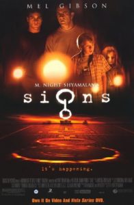 signs movie poster