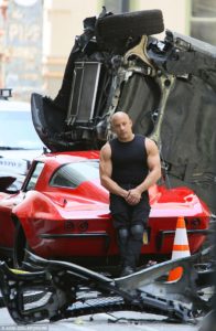 vin diesel and Chevrolet Corvette image.