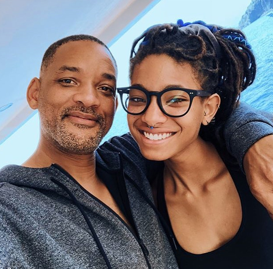 will smith and Willow Smith image.