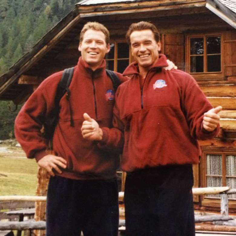 Arnold Schwarzenegger And Meinhard Schwarzenegger image.