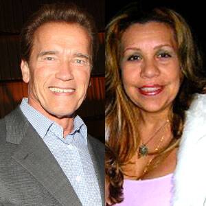 Arnold Schwarzenegger and Mildred Patricia Baena image.