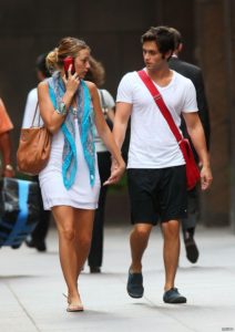 Blake Lively and Penn Badgley