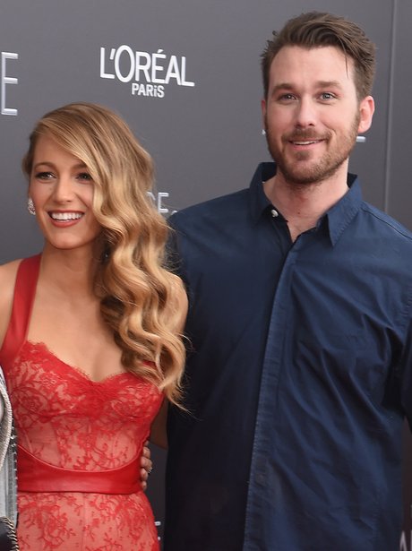 Blake with her brother Eric Lively