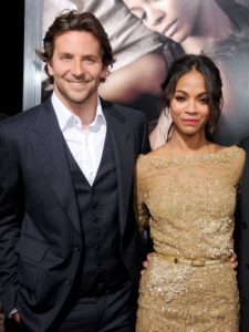 Bradley Cooper dated Zoe Saldana