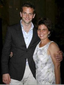 Bradley Cooper with his older sister Holly Cooper