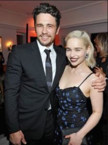 Emilia Clarke dated James Franco