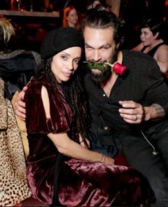 Jason Momoa and his girlfriend Lisa Bonet