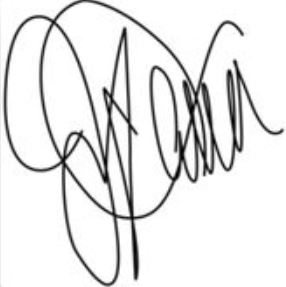 Jennifer Lawrence Signature