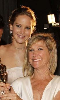 Jennifer Lawrence and her mother Karen Lawrence