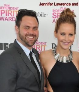 Jennifer Lawrence with her older brother Ben