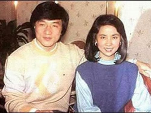 Joan Lin and Jackie chan Image.