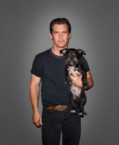 Josh Brolin and his pet image.