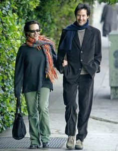 Kim Reeves and keanu reeves image.