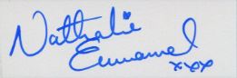 Nathalie Emmanuel Signature