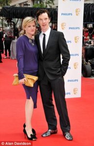 Olivia Poulet and Benedict cumberbatch image.