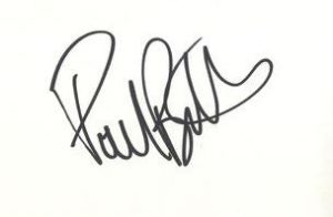 Paul Bettany signature