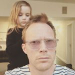 Paul Bettany with his daughter Agnes Lark Bettany