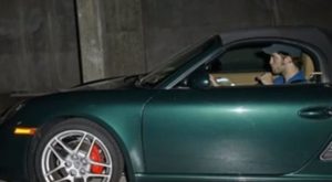 Robert Pattinson car Prosche Boxster