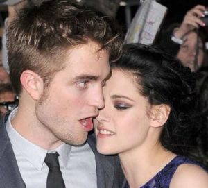 Robert Pattinson with his Ex girlfriend Kristen Stewart