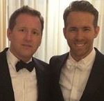 Ryan Reynolds with his brother Terry Reynolds