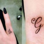 Sophie Turner finger tattoo