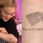 Sophie Turner the pack survives tattoo