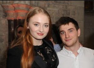 Sophie Turner with her brother Will Turner
