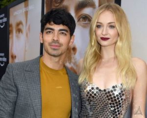 Sophie Turner with her husband Joe Jonas