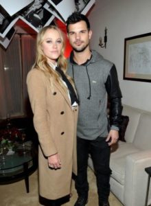 Taylor Lautner dated Maika Monroe