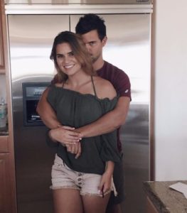 Taylor lautner with his sister Makena Lautner