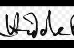 Tom Hiddleston's signature