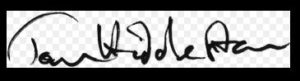 Tom Hiddleston's signature