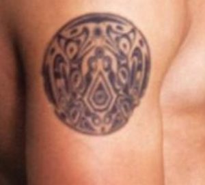 taylor Lautner right upper arm tattoo