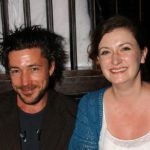 Aiden Gillen with his wife Olivia