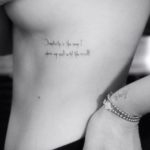 Ashley Greene tattooed some lines on her rib cage
