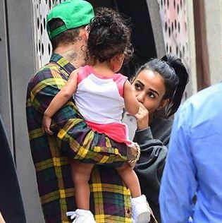 Chris Brown and Amy Shehab dated